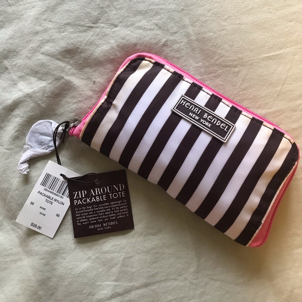 Henri Bendel Zip Around Packable Tote